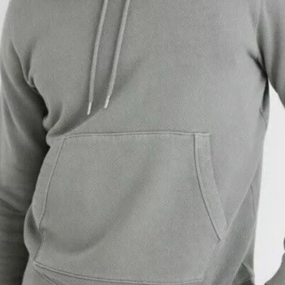 Madewell Men's sage green Long Sleeve Pullover Hoodie Sweatshirt size medium